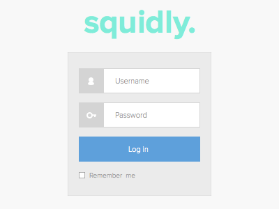 Squidly login minimal password squidly username