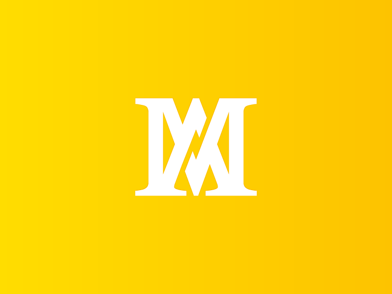 M A Monogram Logo Design Symbol by Robert Salisbury on Dribbble