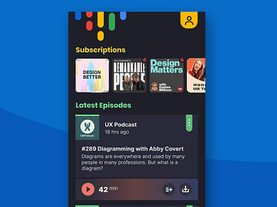 Reimagining the Google Podcasts Dashboard