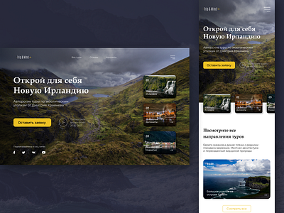 Website for a travel operator design graphic design ui ux web web design