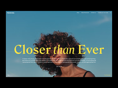 LA: Closer than Ever: Branding Campaign Microsite brutalism clean design landing page layout neo brutalism ueno uiux web design