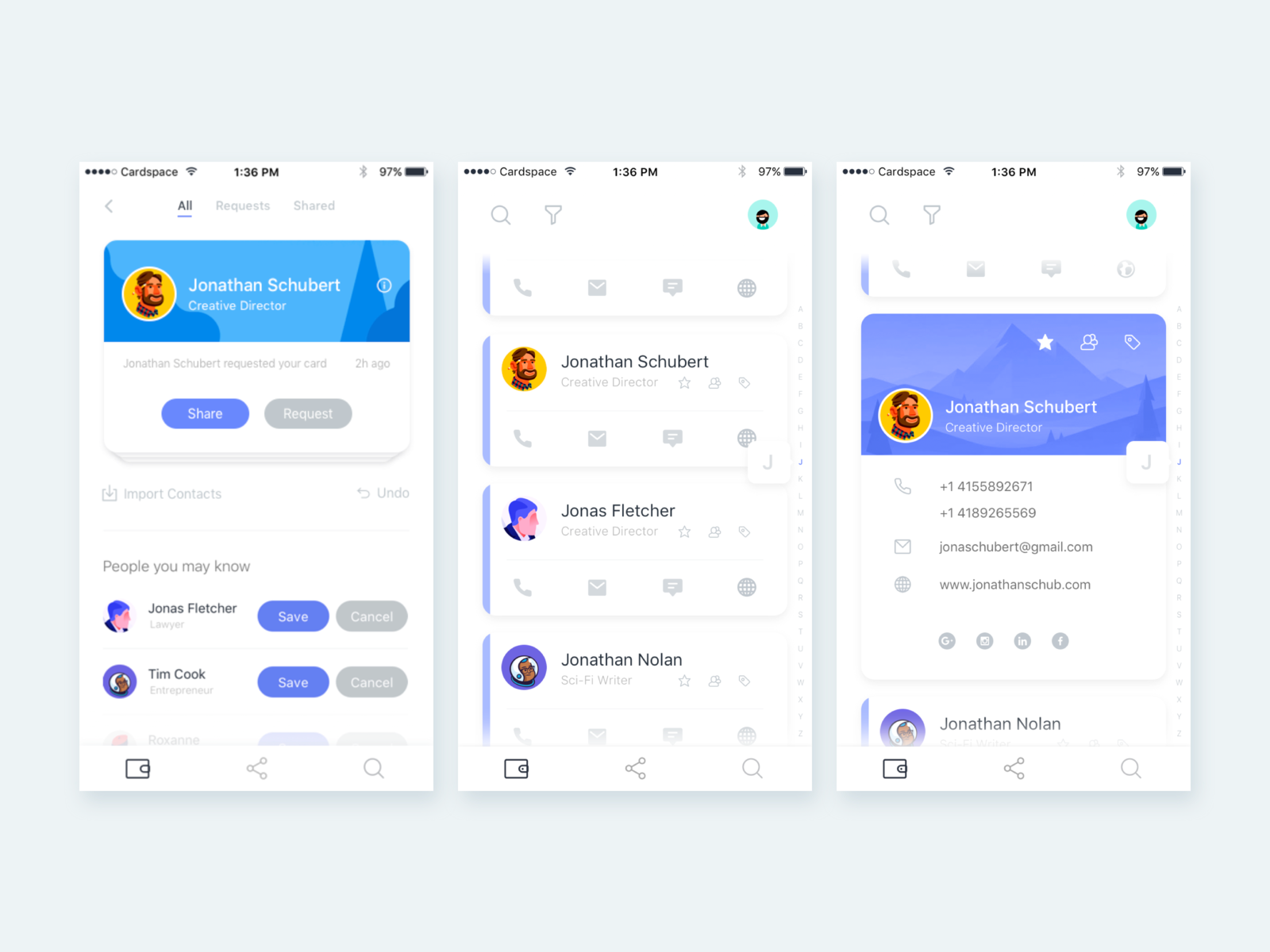 contact-app-by-sanal-c-k-on-dribbble