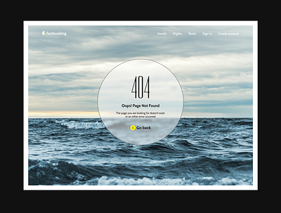 404 Page Design Daily UI 008 404 daily ui desktop design error page