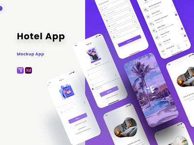 Design Hotel Booking App