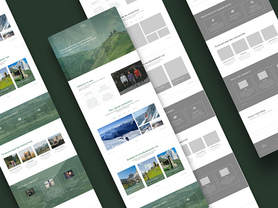 Landing page for the company "Travel in the Caucasus" #3