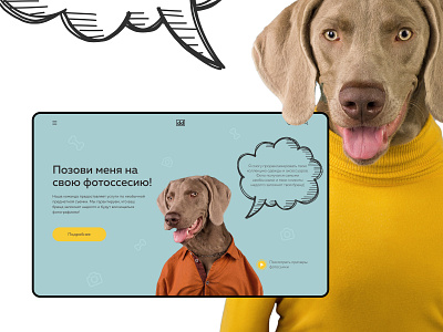 Product photography concept design "Dog D." #2 branding design dog illustration logo photography typography ui ux web design