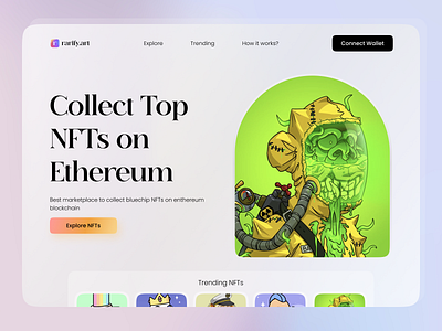 NFT Website UI Design