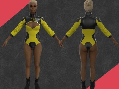 Outfit Female Marvelous Designer And Clo3d