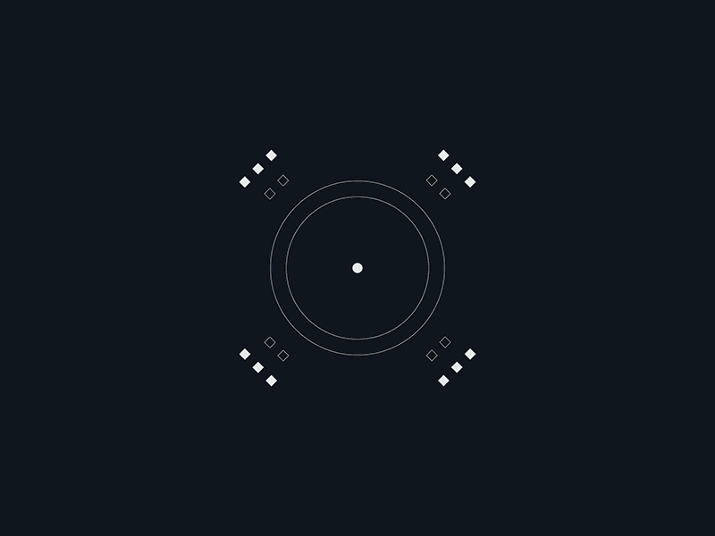 connect 2d 2d animation abstract animation black and white connect dots explainer gif loop minimal monochrome motion graphics motiongraphics ui