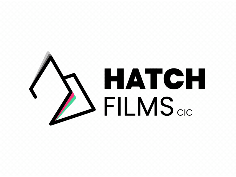 Hatch Films ident 2d 2d animation adobe animated logo animation branding design digital film gif graphic design hatch ident illustration logo loop motion graphics motiongraphics