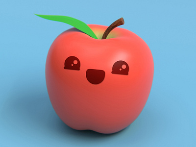 Kawaii Apple