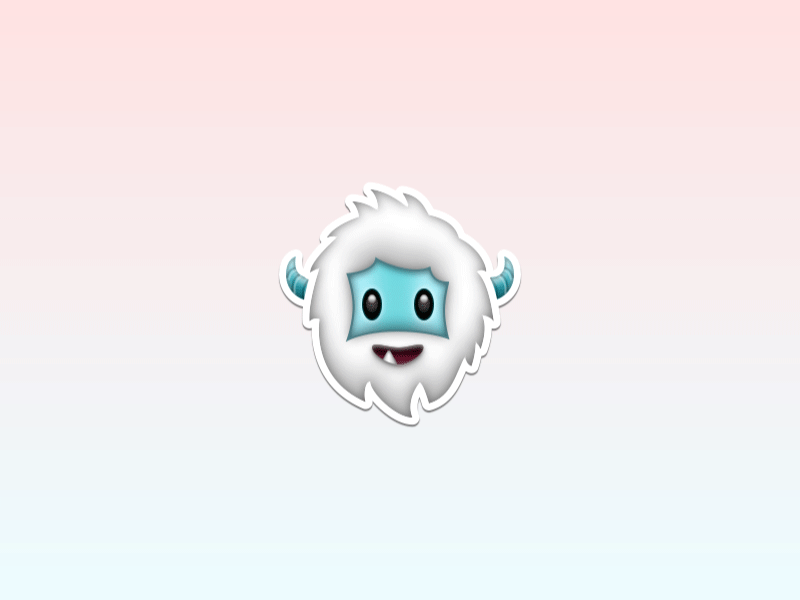 Yeti Emoji