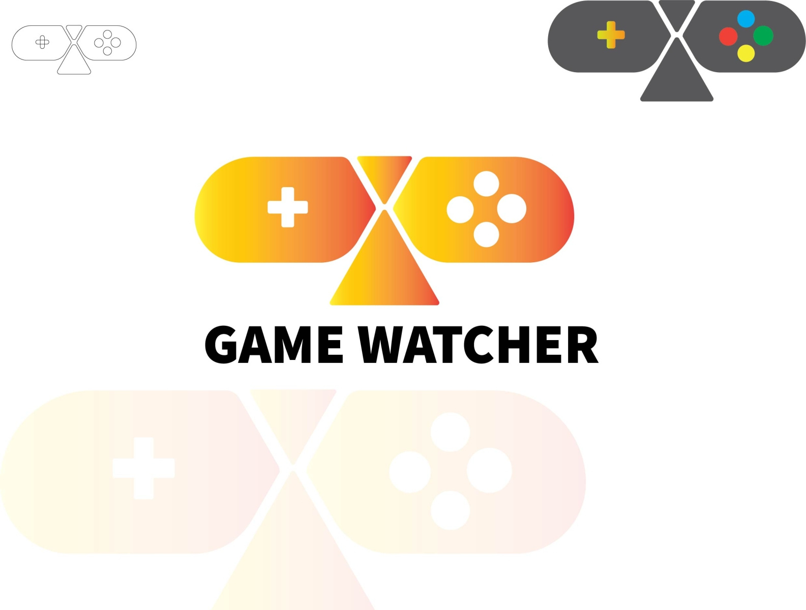Game Watcher Logo Concept. by Bappi Sahaj on Dribbble