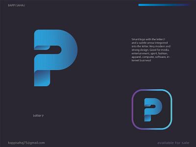 P letter Logo Concept.