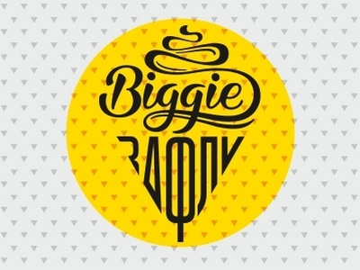 Biggie Waffle biggie hong kong logo waffle
