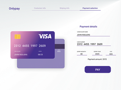 Credit Card Checkout. Daily ui 02 dailyui design graphic design ui ux