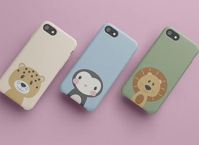 Cute phone cases graphic design illustration phone case vector