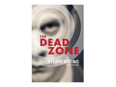 Dead Zone Cover blur book concept cover horror landon man mind psychic red rick rick landon rick landon design ring ripple white