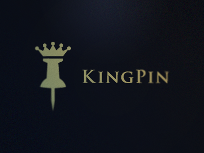 KingPin Logo (New Presentation) by Rick Landon on Dribbble