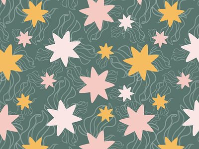 Stars Pattern Design design fashion design graphic design illustration pattern pattern des pattern design stars