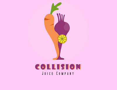 juice company logo design icon illustration juice logo vector