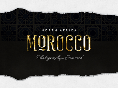 Morocco Photography Project for Behance