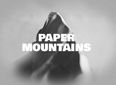 Paper Mountains 3d behance concept creative everest graphic design himalaya illustration macro mountain mountains nepal paper papercraft photography
