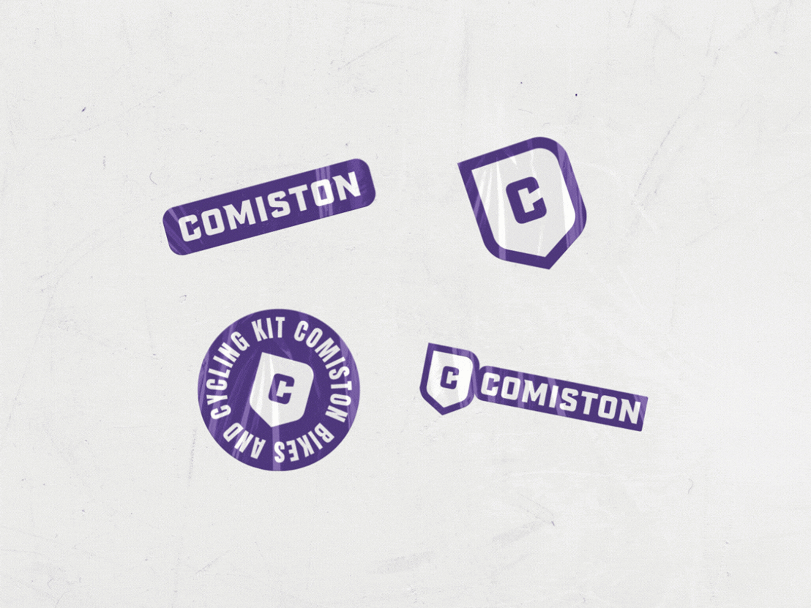 Comiston Bikes bikes brand branding c cycling design graphic design identity logo mountain bikes shield vector