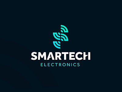 Smartech Electronics brand branding concept design identity logo studio