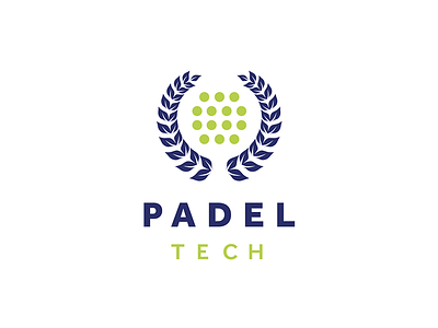 Padel Tech brand branding concept design identity logo sport studio tennis