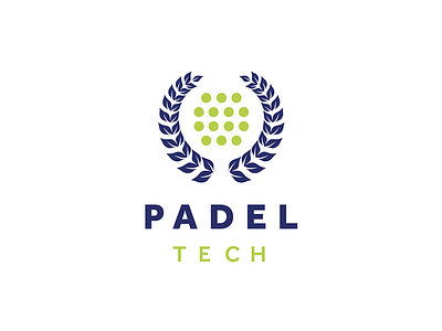 Padel Tech brand branding concept design identity logo sport studio tennis