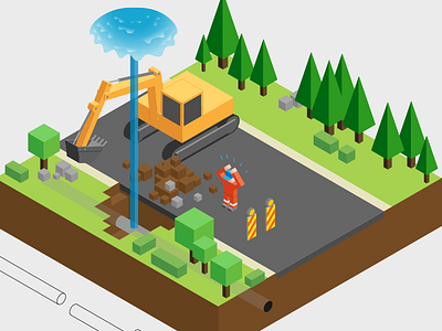 WIP - Isometric illustrations illustration isometric wip