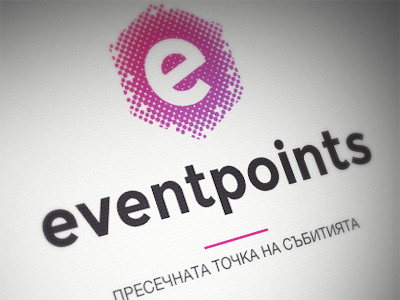 Eventpoints logo color dots event logo point points simple