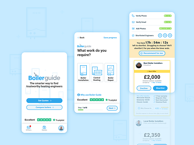 Boiler Guide Compare & Quote App