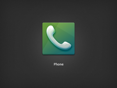 Phone，icon by BUBU on Dribbble