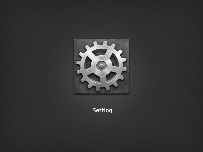 Setting，icon