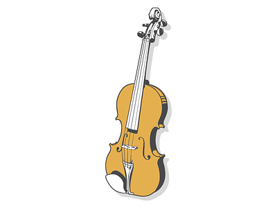 Violin Illustration illustration instrument violin