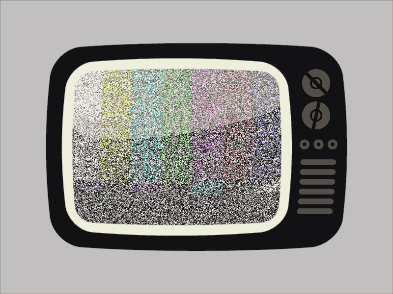 TV Color Bars color bars grain knobs old television tv