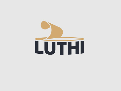 Luthi - Tuna Canning Logo branding design icon identity lettering logo minimal typography vector