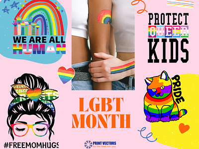 ✨ New LGBT Designs: Gay Pride LGBT Rainbow 🌈❤️