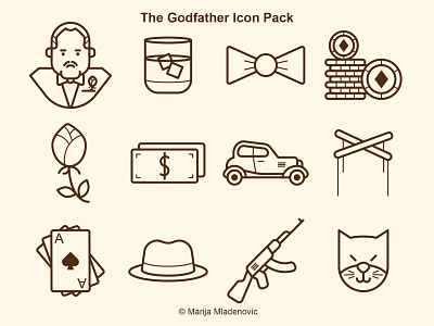 The Godfather Icon Pack