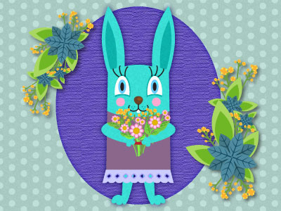 Spring bunny