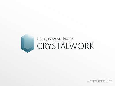 Crystalwork computer developer logo software