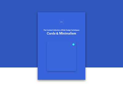Cards & Minimalism book cards color cover design interface minimalism ui ux uxpin visual web