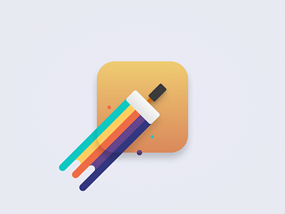 DailyUI #005 : App icon 005 app brush colorfull dailyui figma icon logo paint ui