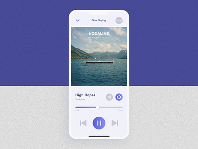 DailyUI #009 : Music Player