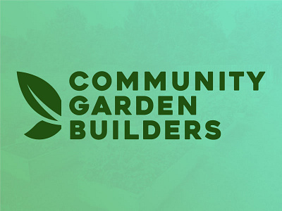 Community Garden Builders branding community design logo rebrand vancouver