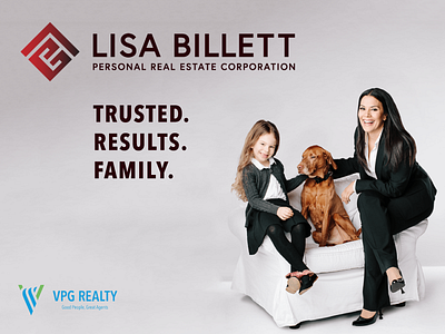 Lisa Billett: Branding and Web Design avenue branding live site personal branding real estate real estate agent real estate logo typography web design