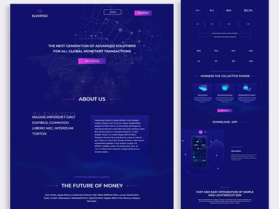 Cryptocurrency Landing Page bitcoin blockchain coin criptocurrency currency home page homepage landing page landingpage nft landingpage uiux userinterface web design web page web site webdesign webpage website
