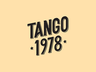 Logo Design Tango 1978 argentina football tango 1978